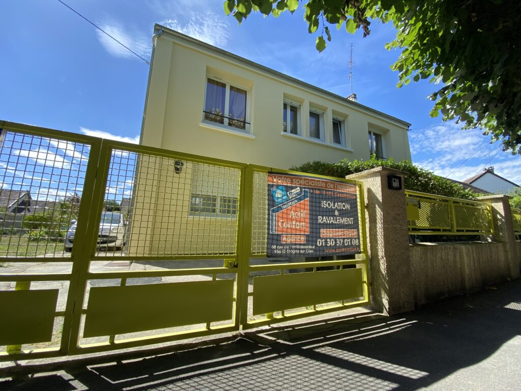 Isolation des murs par l'extérieur Val d'Oise